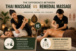 The Difference Between Thai Massage and Remedial Massage