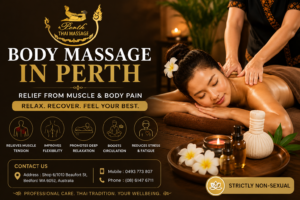 Body Massage Perth – Relief From Muscle & Body Pain